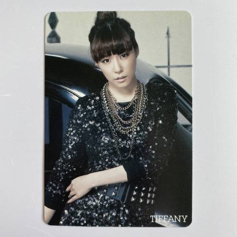 SNSD 'MR TAXI / RUN DEVIL RUN' JAPANESE PHOTOCARD - TIFFANY